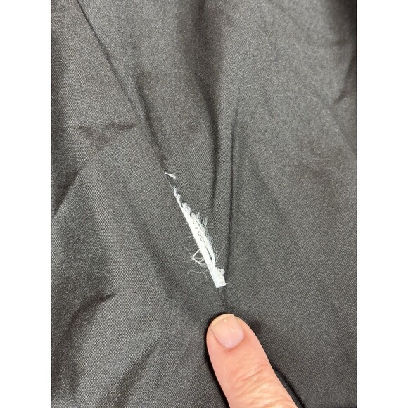 Soia & Koi Revolve Utility Jacket Anorak Black Size XL Hooded Pockets Rain Coat - Picture 7 of 16